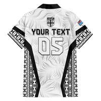 Custom Fiji 2026 Rugby Family Matching Off Shoulder Maxi Dress and Hawaiian Shirt Fijian Tapa Pattern LT05 - Polynesian Pride