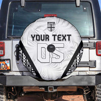 Custom Fiji 2026 Rugby Spare Tire Cover Fijian Tapa Pattern