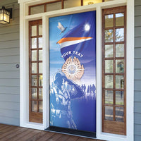 Personalised Marshall Islands Remembrance Day Door Cover We Will Always Remember
