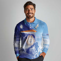 Personalised Marshall Islands Remembrance Day Long Sleeve Polo Shirt We Will Always Remember