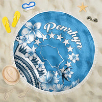 Penrhyn Gospel Day Beach Blanket Cook Islands Tribal Pattern