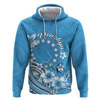 Personalised Penrhyn Gospel Day Hoodie Cook Islands Tribal Pattern