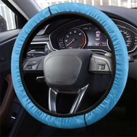 Penrhyn Gospel Day Steering Wheel Cover Cook Islands Tribal Pattern