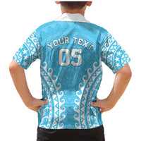 Custom Cook Islands Mauke Family Matching Mermaid Dress and Hawaiian Shirt Polynesian Tribal Tattoo LT05 - Polynesian Pride