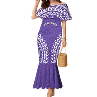 Custom Cook Islands Rarotonga Family Matching Mermaid Dress and Hawaiian Shirt Polynesian Tribal Tattoo