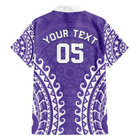 Custom Cook Islands Rarotonga Family Matching Short Sleeve Bodycon Dress and Hawaiian Shirt Polynesian Tribal Tattoo