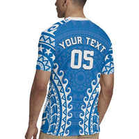Custom Cook Islands Pukapuka Rugby Jersey Polynesian Tribal Tattoo