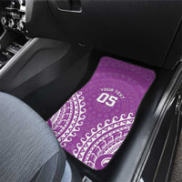 Custom Cook Islands Mangaia Car Mats Polynesian Tribal Tattoo
