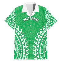 Custom Cook Islands Mitiaro Family Matching Mermaid Dress and Hawaiian Shirt Polynesian Tribal Tattoo