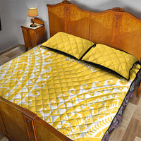 Custom Cook Islands Aitutaki Quilt Bed Set Polynesian Tribal Tattoo