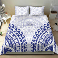 Custom Cook Islands Palmerston Bedding Set Polynesian Tribal Tattoo