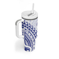 Cook Islands Palmerston Tumbler With Handle Polynesian Tribal Tattoo