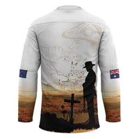 Australia And New Zealand ANZAC Day Hockey Jersey Battle Of Beersheba LT05 - Polynesian Pride