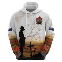 Australia And New Zealand ANZAC Day Hoodie Battle Of Beersheba LT05 - Polynesian Pride