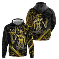 Filipinos Lapu Lapu Hero Hoodie Gold Polynesian Tribal Tattoo