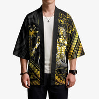 Filipinos Lapu Lapu Hero Kimono Gold Polynesian Tribal Tattoo