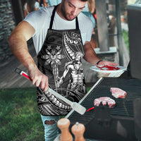 Filipinos Lapu Lapu Hero Apron Black Polynesian Tribal Tattoo