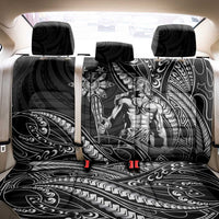 Filipinos Lapu Lapu Hero Back Car Seat Cover Black Polynesian Tribal Tattoo