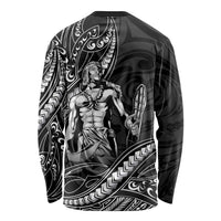 Filipinos Lapu Lapu Hero Long Sleeve Shirt Black Polynesian Tribal Tattoo