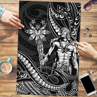 Filipinos Lapu Lapu Hero Puzzle Black Polynesian Tribal Tattoo