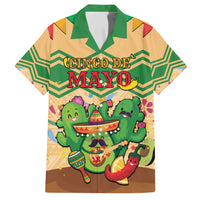 Personalised Hawaii Cinco De Mayo Hawaiian Shirt Funny Style LT05 Brown - Polynesian Pride