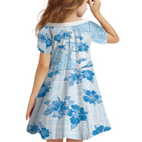 Happy Fiji Girmit Day Family Matching Off Shoulder Short Dress and Hawaiian Shirt Fijian Tapa With Mandala Pattern