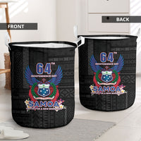 Samoa 64th Independence Anniversary Laundry Basket