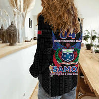 Samoa 64th Independence Anniversary Women Casual Shirt