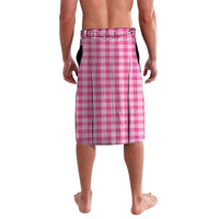 Pink Hawaii Palaka Lavalava Maile Pikake Honohono Orchid Lei LT05 - Polynesian Pride