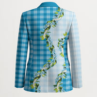 Blue Hawaii Palaka Blazer Maile Pikake Honohono Orchid Lei