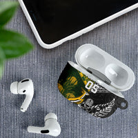 Rugby New Zealand South Africa AirPods Case Maori Tiki Springboks Together