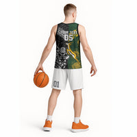 Rugby New Zealand South Africa Basketball Jersey Maori Tiki Springboks Together