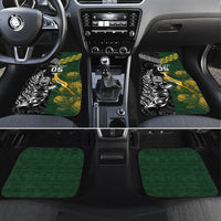 Rugby New Zealand South Africa Car Mats Maori Tiki Springboks Together