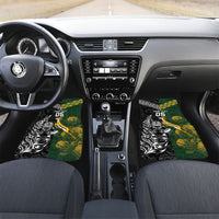 Rugby New Zealand South Africa Car Mats Maori Tiki Springboks Together