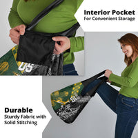Rugby New Zealand South Africa Grocery Bag Maori Tiki Springboks Together