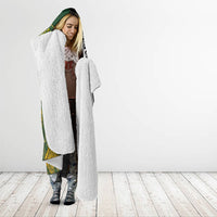 Rugby New Zealand South Africa Hooded Blanket Maori Tiki Springboks Together