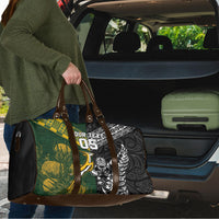 Rugby New Zealand South Africa Travel Bag Maori Tiki Springboks Together