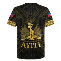 Haiti 1804 Rugby Jersey Polynesian Gold Neg Maron