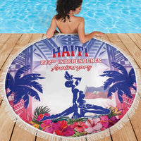 Haiti Independence Day Beach Blanket Neg Maron Polynesian Style LT05
