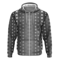 Black Samoa Malu Tattoo Inspired Hoodie - Polynesian Pride