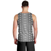 Black Samoa Malu Tattoo Inspired Men Tank Top - Polynesian Pride
