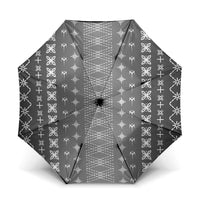 Black Samoa Malu Tattoo Inspired Umbrella - Polynesian Pride