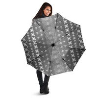 Black Samoa Malu Tattoo Inspired Umbrella - Polynesian Pride