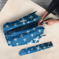 Blue Samoa Malu Tattoo Inspired Umbrella - Polynesian Pride