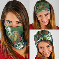 New Zealand Kea Bird Neck Gaiter With Maori Koru Fern - Polynesian Pride