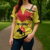 Papua New Guinea Rugby Custom Cross Shoulder Shirt Kumuls Heritage