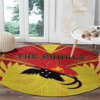 Papua New Guinea Rugby Round Carpet Kumuls Heritage