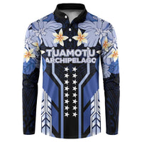 French Polynesia Tuamotu Archipelago Button Sweatshirt Polynesian Pattern Unique Style