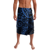 Polynesian Sunset Plumeria Lavalava Navy Polynesian Tattoo