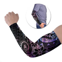 Polynesian Sunset Plumeria Arm Sleeves Galaxy Polynesian Tattoo - Polynesian Pride